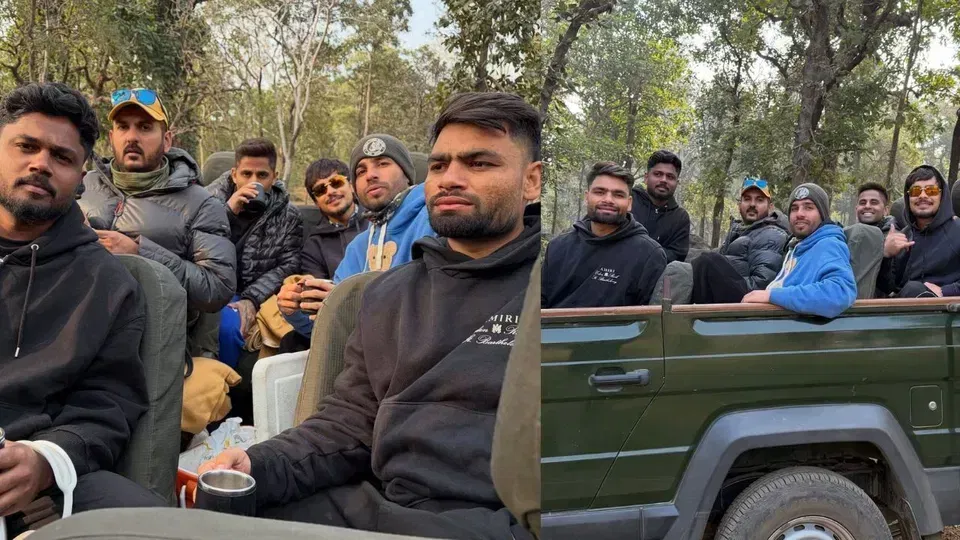 Rinku Singh drops vibe check on Instagram as SKY and co. enjoy jungle safari at Pench